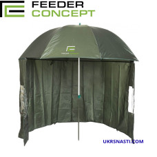 Зонт рыболовный с тентом Feeder Concept Gloster размер 205х205х180см